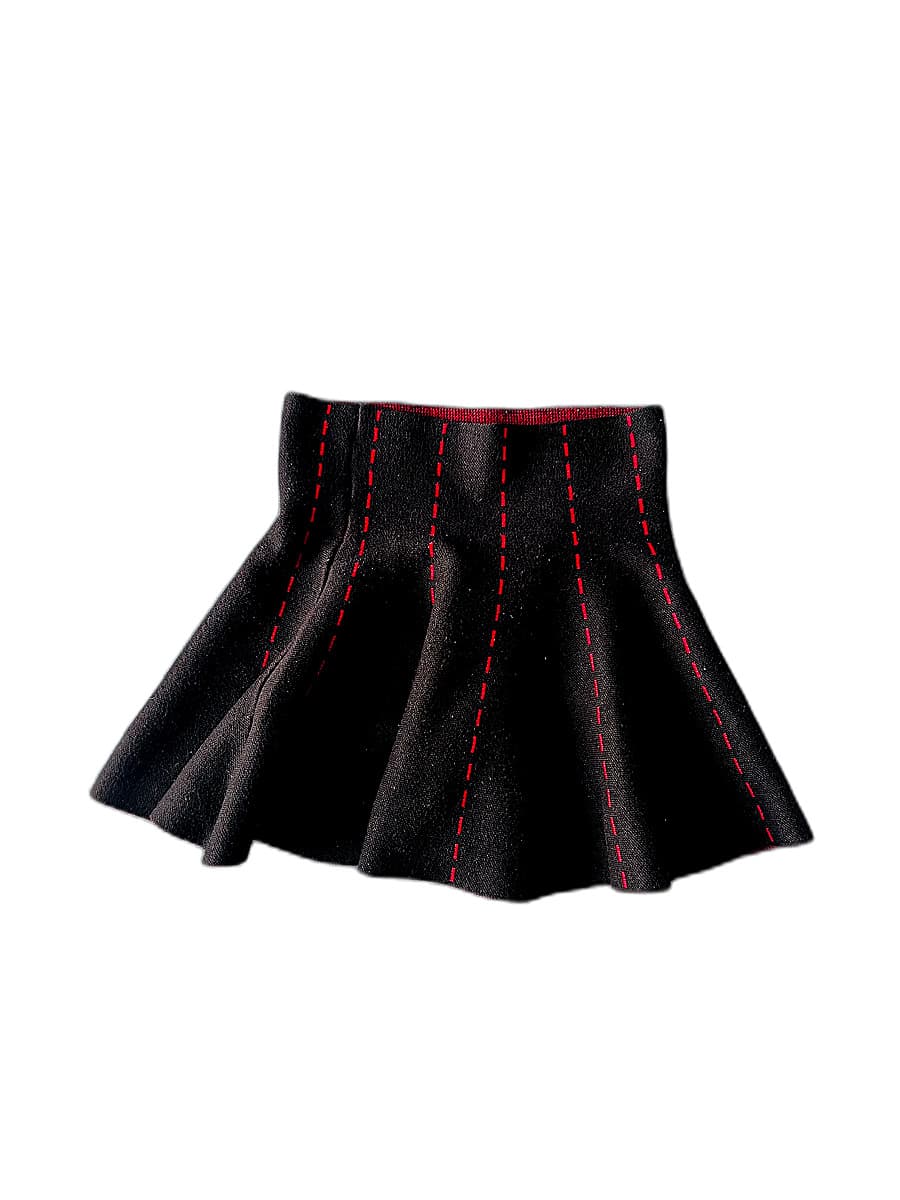 stripped skirts